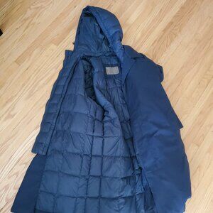 Massimo Dutti Water-Repellent Down Blend Parke Men Size L